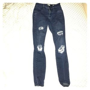 PACSUN Distressed Skinny Jeggings!
